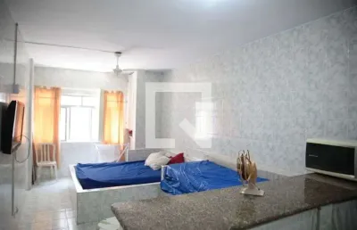 Kitnet / stúdio para aluguel - aviação, 1 quarto,  29 m² - praia grande