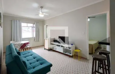 Apartamento para aluguel - vila assunção, 2 quartos,  52 m² - praia grande
