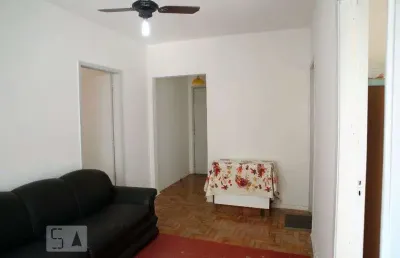 Apartamento para aluguel - vila tupi, 1 quarto,  53 m² - praia grande