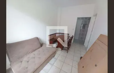 Apartamento para aluguel - josé menino, 1 quarto,  58 m² - santos