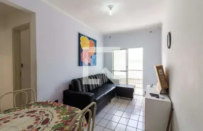 Apartamento para aluguel - vilamar, 1 quarto,  80 m² - praia grande