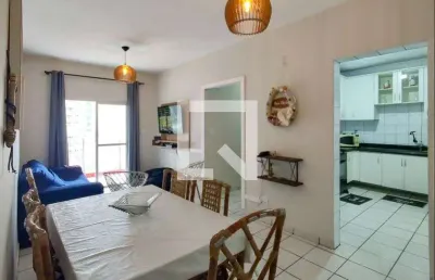 Apartamento para aluguel - nova mirim, 2 quartos,  90 m² - praia grande