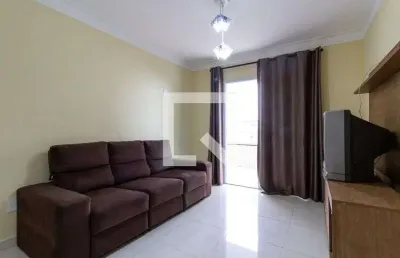 Apartamento para aluguel - vila caiçara, 2 quartos,  82 m² - praia grande