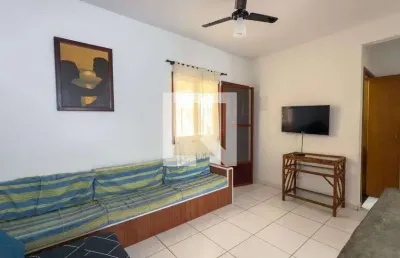 Apartamento para aluguel - canto do forte, 1 quarto,  60 m² - praia grande
