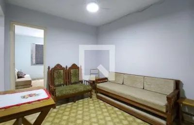Apartamento para aluguel - nova mirim, 1 quarto,  40 m² - praia grande