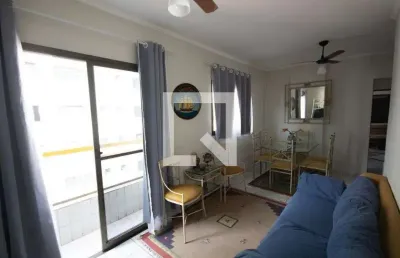 Apartamento para aluguel - vila tupi, 2 quartos,  85 m² - praia grande
