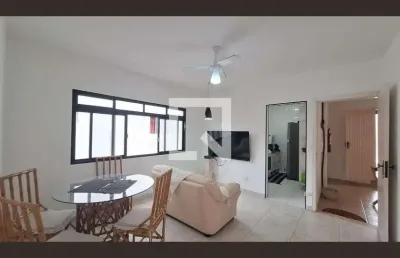 Cobertura para aluguel - guilhermina, 2 quartos,  150 m² - praia grande