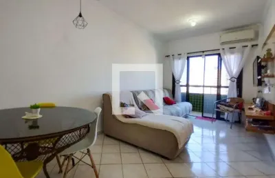 Apartamento para aluguel - vila tupi, 1 quarto,  56 m² - praia grande