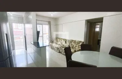 Apartamento para aluguel - nova mirim, 2 quartos,  65 m² - praia grande
