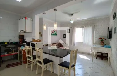 Apartamento para aluguel - guilhermina, 2 quartos,  75 m² - praia grande