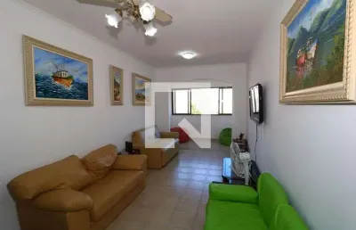 Apartamento para aluguel - vila tupi, 2 quartos,  90 m² - praia grande