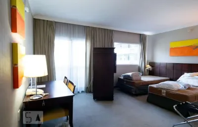 Kitnet / stúdio para aluguel - chácara santo antonio, 1 quarto,  30 m² - são paulo