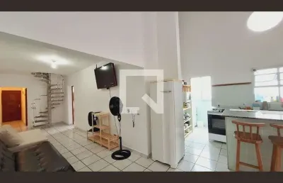 Cobertura para aluguel - vila caiçara, 4 quartos,  218 m² - praia grande