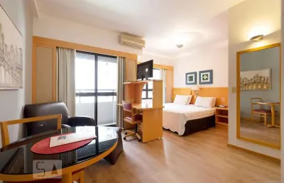 Kitnet / stúdio para aluguel - jardim paulista, 1 quarto,  28 m² - são paulo