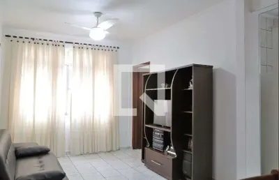 Apartamento para aluguel - canto do forte, 1 quarto,  51 m² - praia grande