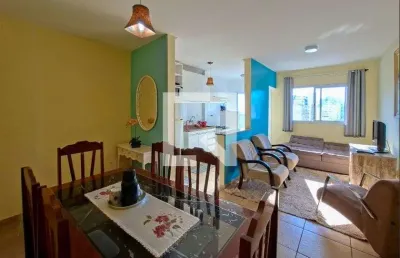 Apartamento para aluguel - vila tupi, 1 quarto,  43 m² - praia grande
