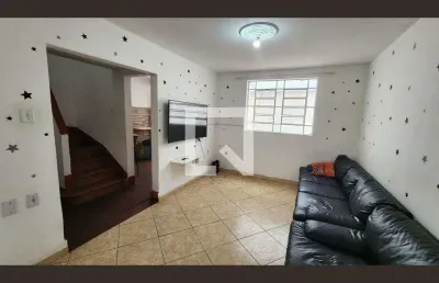 Casa para aluguel - centro, 3 quartos,  114 m² - santos