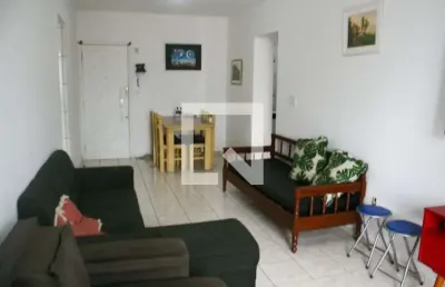 Apartamento para aluguel - cidade ocian, 1 quarto,  68 m² - praia grande