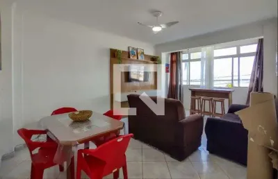 Apartamento para aluguel - maracanã, 2 quartos,  77 m² - praia grande