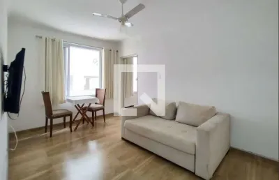 Apartamento para aluguel - canto do forte, 1 quarto,  45 m² - praia grande