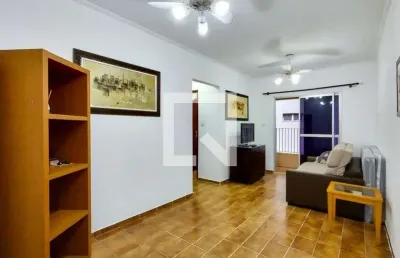 Apartamento para aluguel - vila tupi, 2 quartos,  86 m² - praia grande