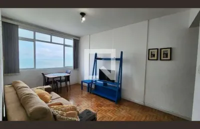 Apartamento para aluguel - josé menino, 1 quarto,  56 m² - santos