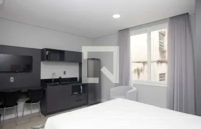 Kitnet / stúdio para aluguel - centro histórico, 1 quarto,  26 m² - porto alegre