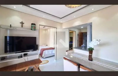 Apartamento para aluguel - vila assunção, 2 quartos,  54 m² - praia grande