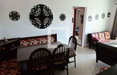 Apartamento para aluguel - maracanã, 2 quartos,  86 m² - praia grande
