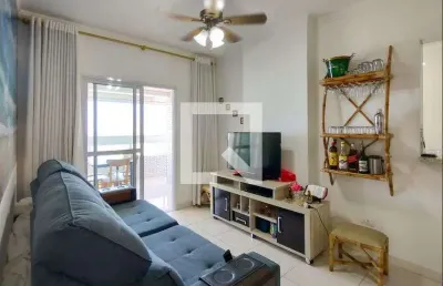 Apartamento para aluguel - vila tupi, 2 quartos,  91 m² - praia grande