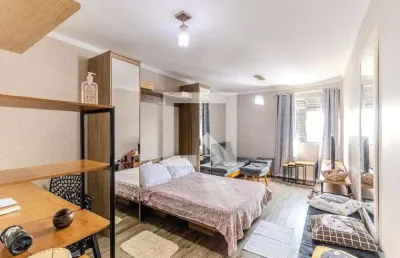 Kitnet / stúdio para aluguel - centro, 1 quarto,  42 m² - são paulo
