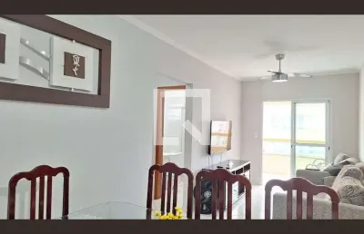 Apartamento para aluguel - vila caiçara, 2 quartos,  75 m² - praia grande