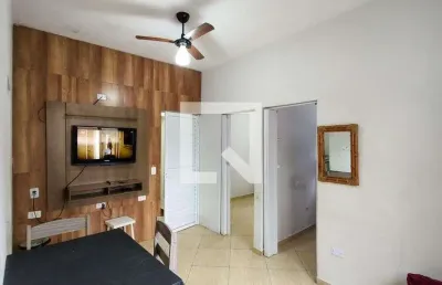 Apartamento para aluguel - guilhermina, 2 quartos,  55 m² - praia grande
