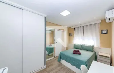 Kitnet / stúdio para aluguel - minas brasil, 1 quarto,  28 m² - belo horizonte