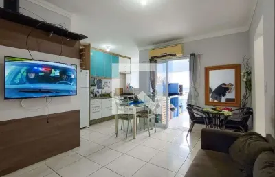 Apartamento para aluguel - maracanã, 2 quartos,  64 m² - praia grande