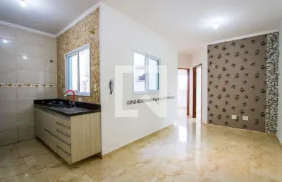 Cobertura para aluguel - vila américa, 2 quartos,  80 m² - santo andré