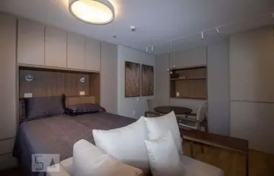 Kitnet / stúdio para aluguel - petrópolis, 1 quarto,  37 m² - porto alegre