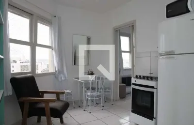Apartamento para aluguel - centro histórico, 1 quarto,  27 m² - porto alegre