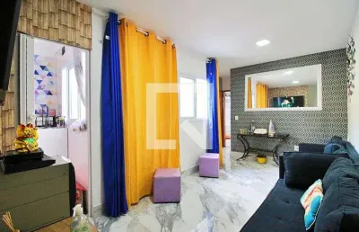 Cobertura para aluguel - campestre, 2 quartos,  88 m² - santo andré