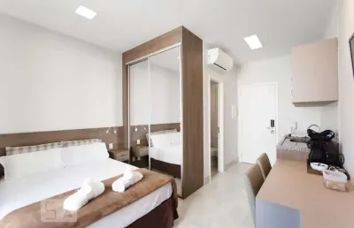 Kitnet / stúdio para aluguel - centro, 1 quarto,  20 m² - são paulo