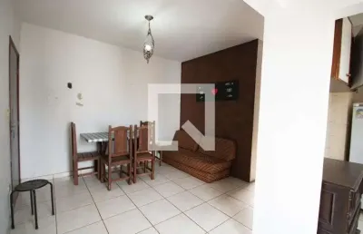 Apartamento para aluguel - vila tupi, 1 quarto,  35 m² - praia grande
