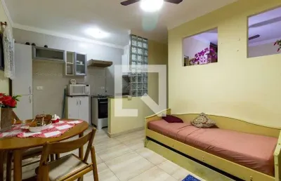 Apartamento para aluguel - cidade ocian, 1 quarto,  35 m² - praia grande