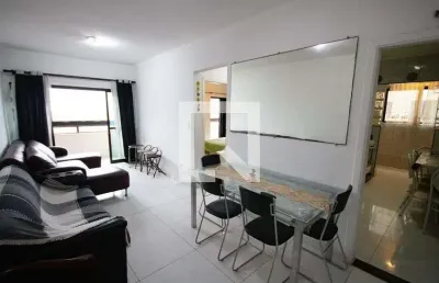 Apartamento para aluguel - maracanã, 1 quarto,  62 m² - praia grande