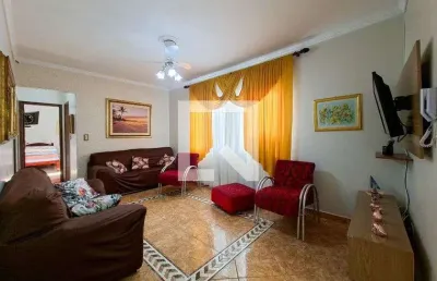 Apartamento para aluguel - cidade ocian, 3 quartos,  122 m² - praia grande