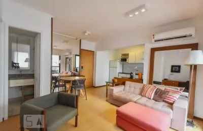 Apartamento para aluguel - brooklin, 1 quarto,  48 m² - são paulo