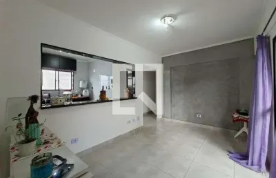Apartamento para aluguel - vila tupi, 2 quartos,  92 m² - praia grande