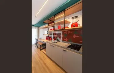 Apartamento para aluguel - brooklin, 1 quarto,  25 m² - são paulo