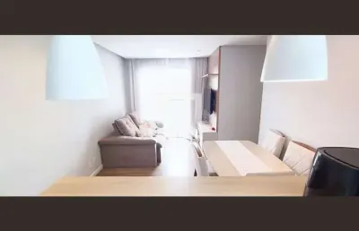 Apartamento para aluguel - portal do morumbi, 3 quartos,  64 m² - são paulo