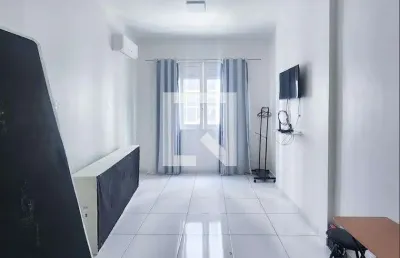 Kitnet / stúdio para aluguel - botafogo, 1 quarto,  30 m² - rio de janeiro