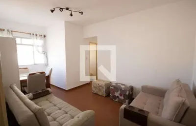 Apartamento para aluguel - guilhermina, 1 quarto,  44 m² - praia grande